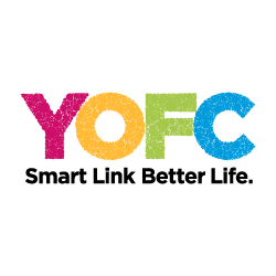 YOFC (Yangtze Optical FC) ロゴ
