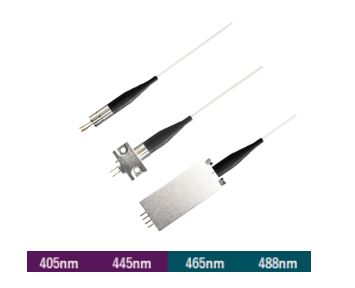 400-500nm シングルモードファイバカップル式LD光源