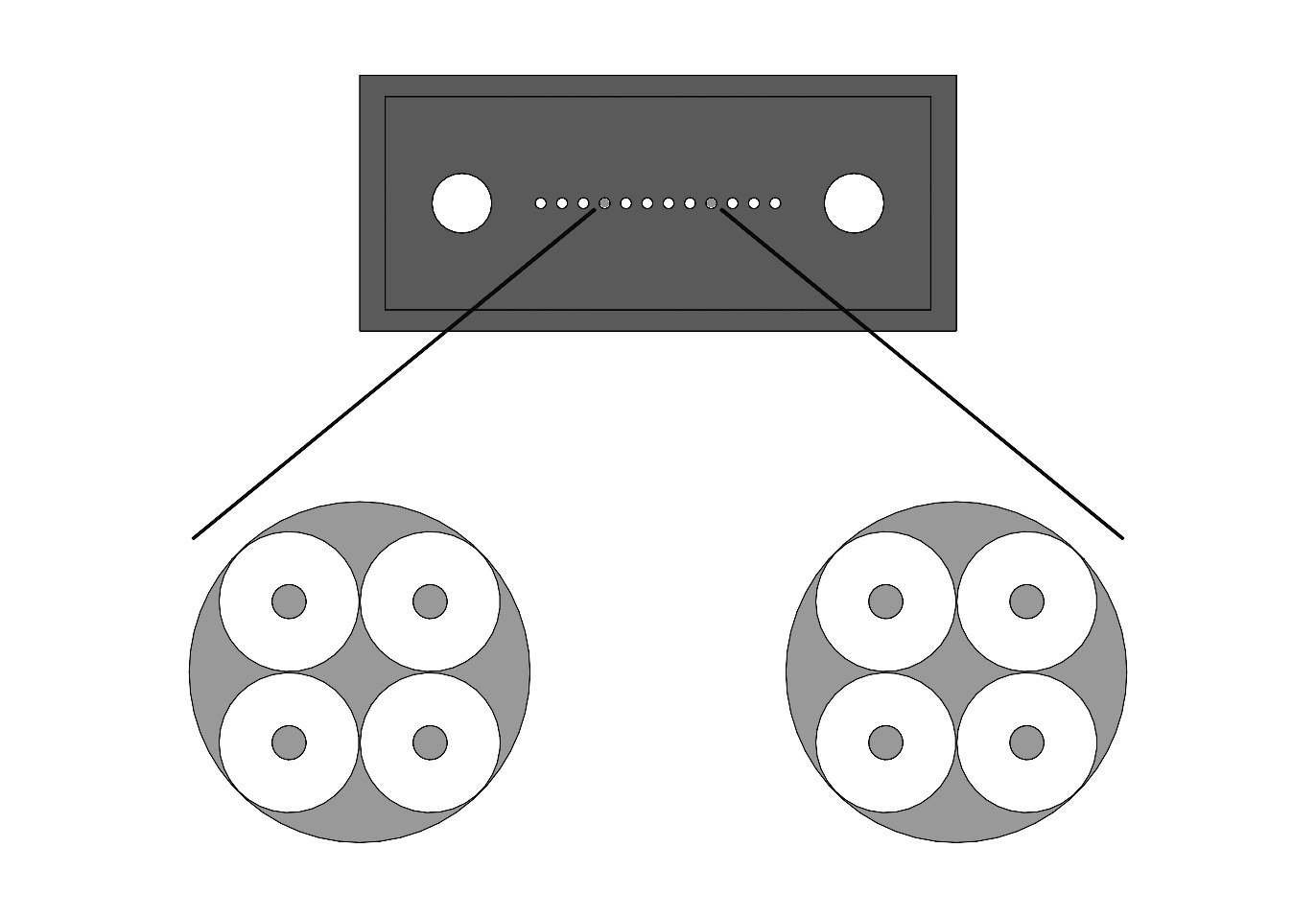 マルチコア MT-FA(ファイバーアレイ) アセンブリ