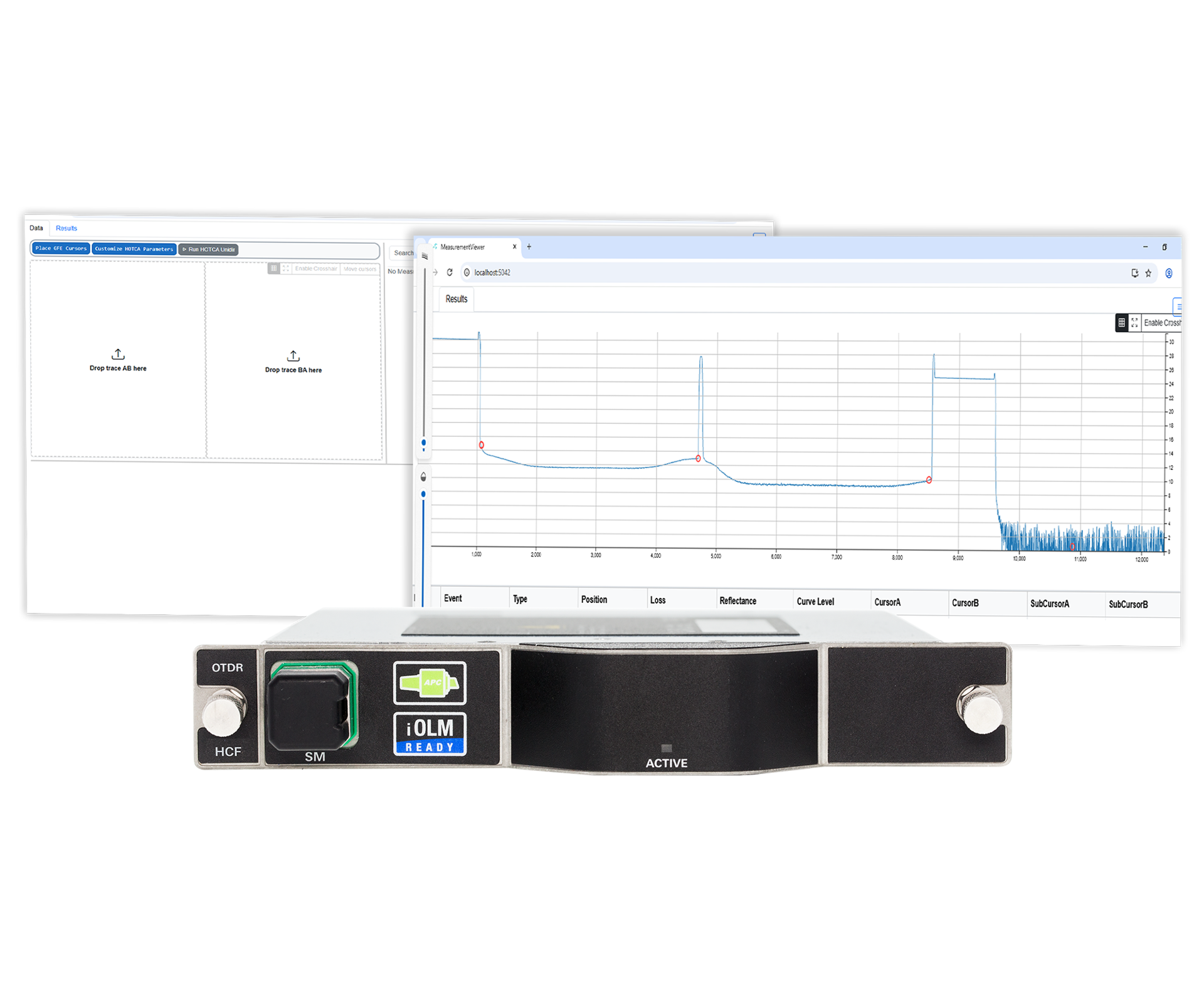NS-348X ホローコアファイバー（HCF）用OTDRテストキット